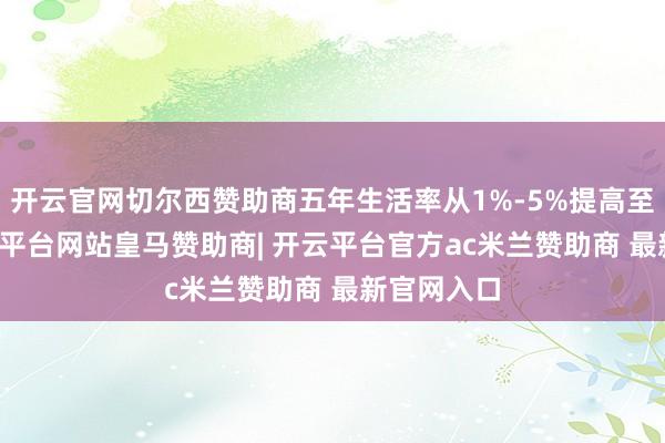 开云官网切尔西赞助商五年生活率从1%-5%提高至12%-开云平台网站皇马赞助商| 开云平台官方ac米兰赞助商 最新官网入口